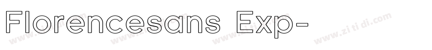 Florencesans Exp字体转换